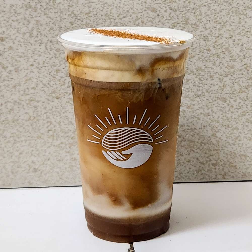 Iced Caramelized Banana Latte